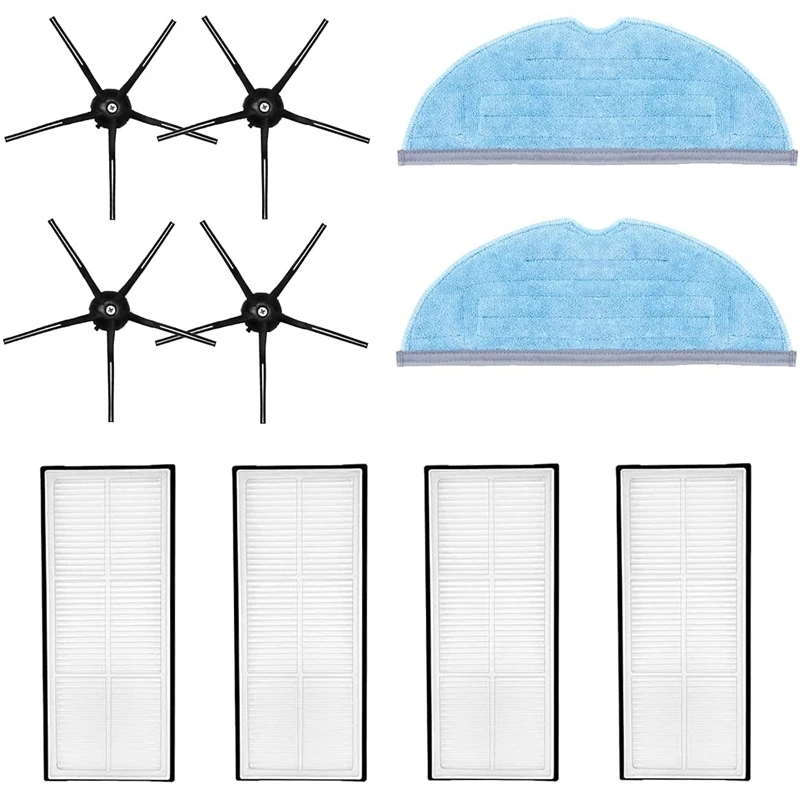 Сменный комплект для пылесоса Xiaomi Roborock S7 T7S T7 Plus включающий в себя 4 Боковые щетки