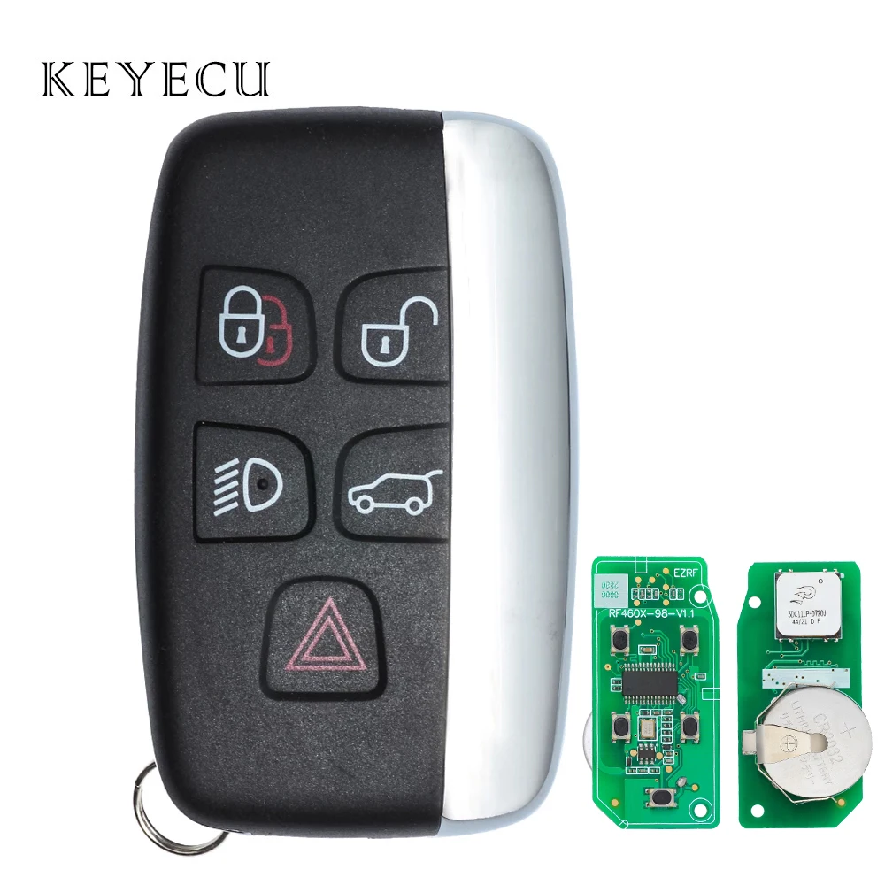 

Keyecu умный дистанционный ключ для Land Rover Discovery 4 Freelander Range Rover Sport Evoque koptf10a 315 МГц/434 МГц ID49 чип