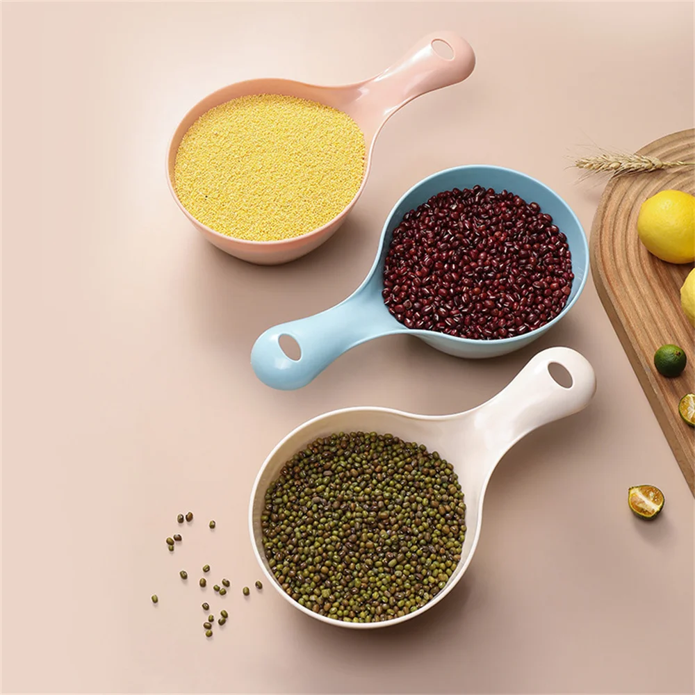 

Water Scoop Convenient Fruit Juicing Spoon Be Hung Creative Spoon Household Long Handled Water Ladle Scoop Kitchen Accessories