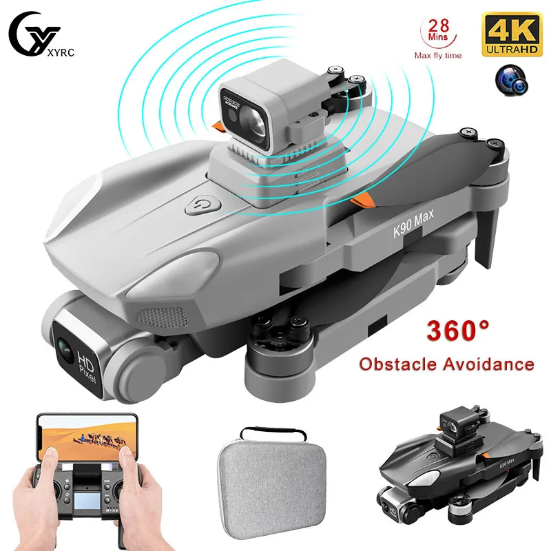 

2022 New K90 Max GPS Drone 360 Degree Laser Obstacle Avoidance 4K HD Camera Aerial Photography Brushless RC Quadcopter Vs L900