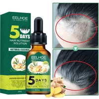 ginger hair growth products anti hair loss prevent baldness fast growing hair essential oil scalp treatment hair care 30ml