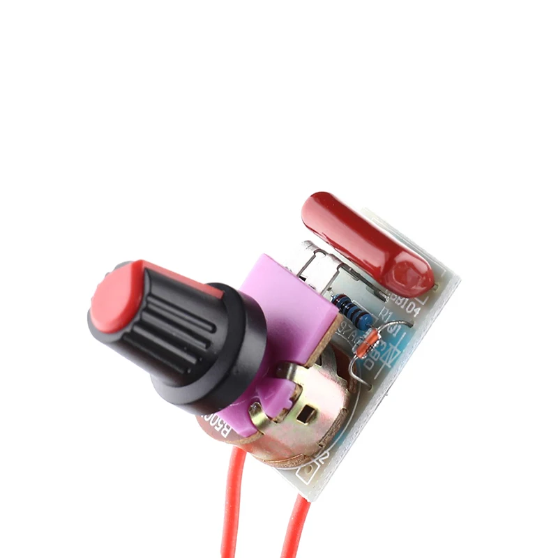 

100W Dimmer Module DIY Kit with Switch Potentiometer Speed Regulation Module for Arduino CA Dimming Speed Regulation Of AC Motor