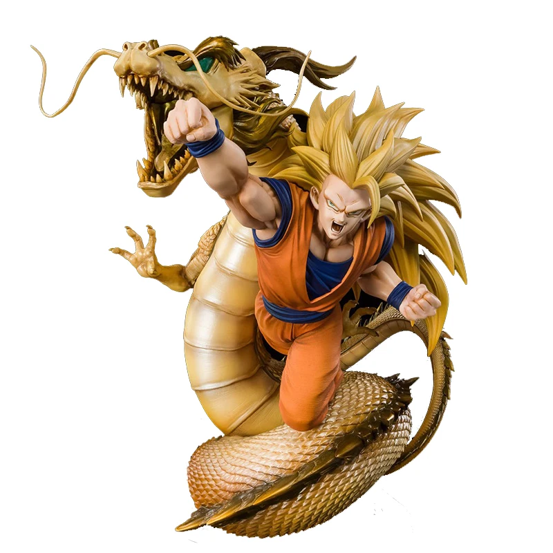 

Dragon Ball Son Goku Figure Super Saiyan 3 DBZ Action Figurine Collection PVC Model Dolls Birthday Gifts for kids