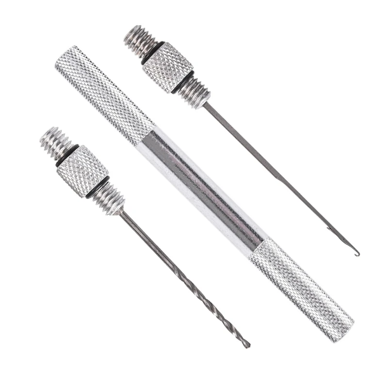 

3 in 1 Combo Set Aluminum Alloy Carp Fishing Rigging Bait Needle Tool Fish Drill Drop Shipping