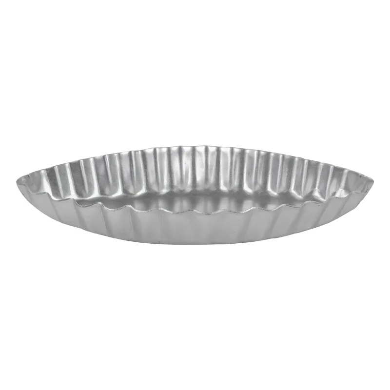 

3pcs DIY Boat Shape Egg Tart Mold Aluminum Cookies Fruit Cake Moulds For Kitchen Pudding Pastry Baking Decorating Tools
