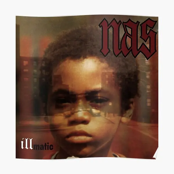 

Nas Illmatic Обложка альбома художественный плакат Украшение Декор печать Современная комната Настенная картина винтажная роспись искусство до...