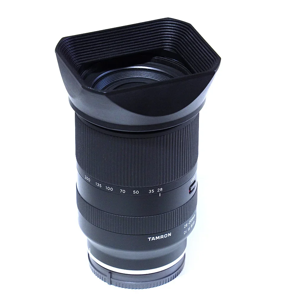 Квадратная бленда с байонетным 3D-принтом для TAMRON 28-200 мм F/2.8-5.6 Di III RXD (модель A071)