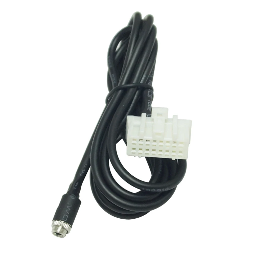 

Anti Interference AUX Adapter Direct Fit Professional Portable Cable Female Jack Auto Durable Stable Car Audio For Mazda 2 3 5 6