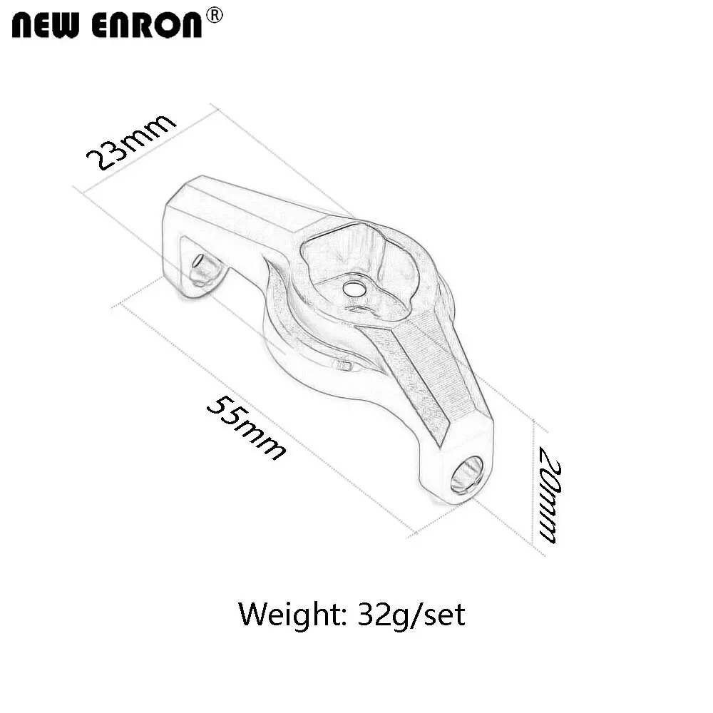 НОВЫЙ комплект роликовых блоков переднего моста ENRON из алюминиевого сплава # 8232