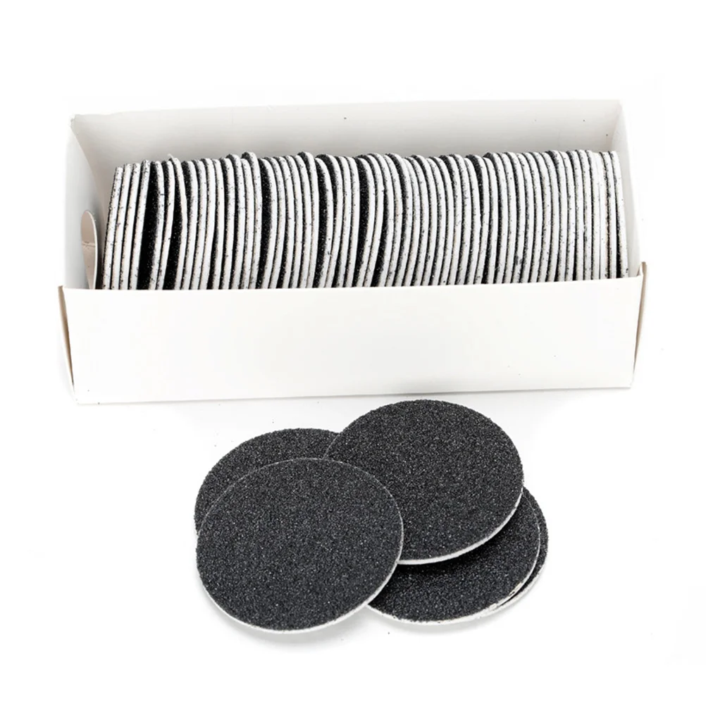 

SUPVOX 60PCS replacement sandpaper disk discs pad for file callus remover tool ( specification 80 )
