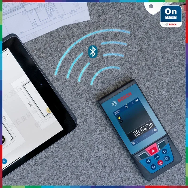 Лазерный измеритель расстояния BOSCH GLM 100-25 C со встроенной камерой