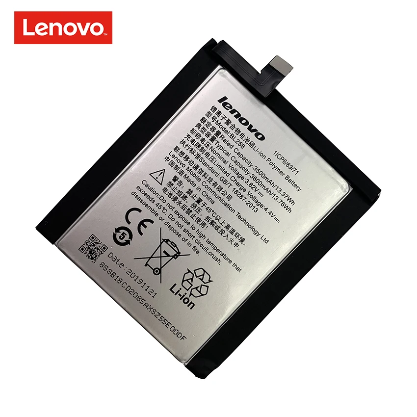 100% Оригинальный настоящий аккумулятор BL258 3600 мАч для Lenovo Vibe X3 / Lemon X3c50 X3c70 X3a40