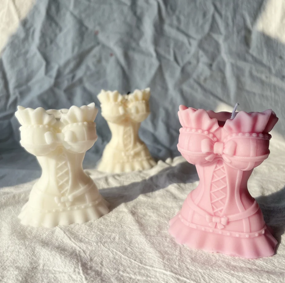 

Corset Mold Woman Dress Mold Silcone Candle Mold Hanmade Soap DIY Silicone Mould