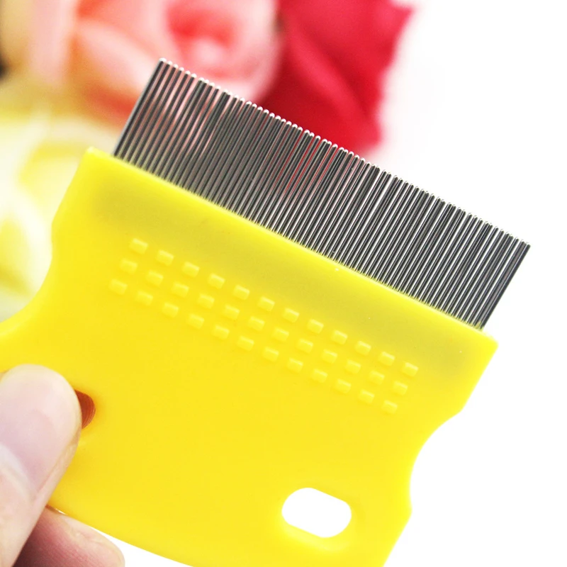 5/3/1 Pcs Hair Lice Comb Brushes Terminator Fine Egg Dust Nit Free Removal Stainless Steel Lice Comb Dog Comb