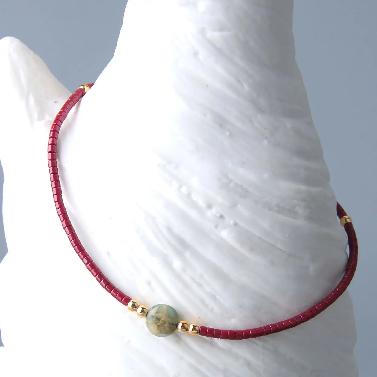 

KELITCH New 2022 Miyuki Friends Women Bracelets Beaded Boho Natural Stone Bracelet Adjustable Jewelry