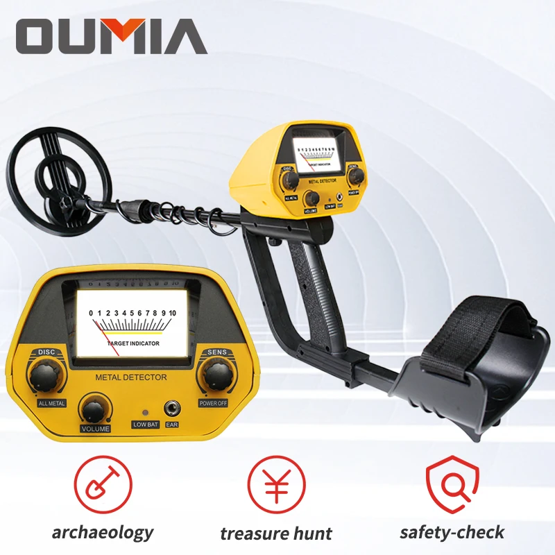 Metal Detector Underground Gold Detector Treasure Hunter Electronic Measuring Instrument Seeker