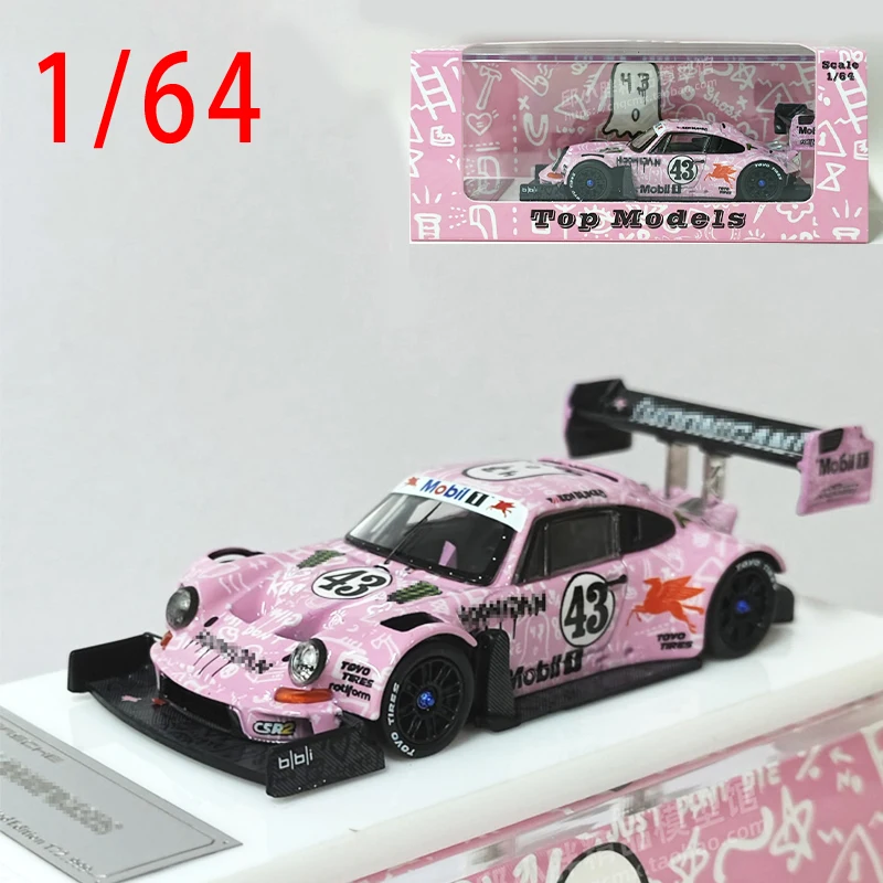 Модель литая автомобиля Porsche 911 SVRSR 43 1:64 Коллекционная модель из сплава игрушки