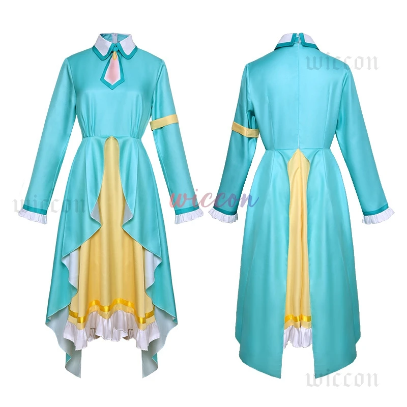 Новый стиль Kusanagi Nene карнавальный костюм PJSK красочное сценическое длинное платье