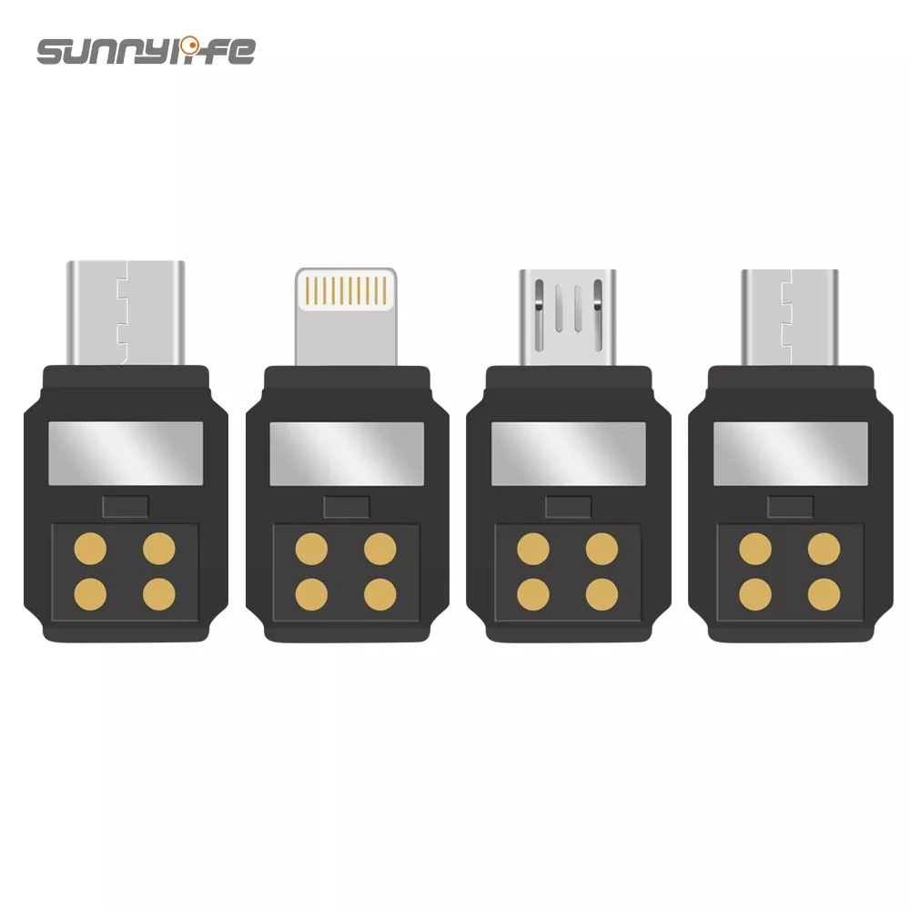 Адаптер для смартфона Pocket 2/Osmo IOS Lightning Micro USB-C Android положительный стандартный