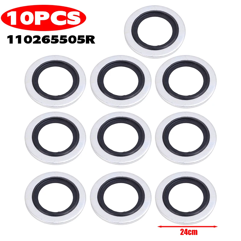 

Для Renault сальник слива масляного поддона, прокладка, автомобильное склеенное уплотнение, шайба из алюминиевого сплава, фторкаучук, авто 110265505 R A 6079970345 09240180