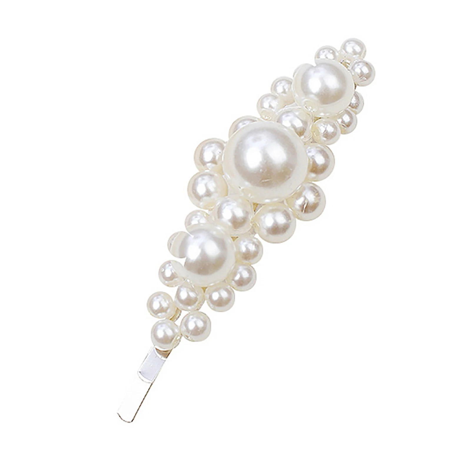 

Заколки для волос с искусственным жемчугом женские, элегантные геометрические украшения для волос, модные аксессуары для волос