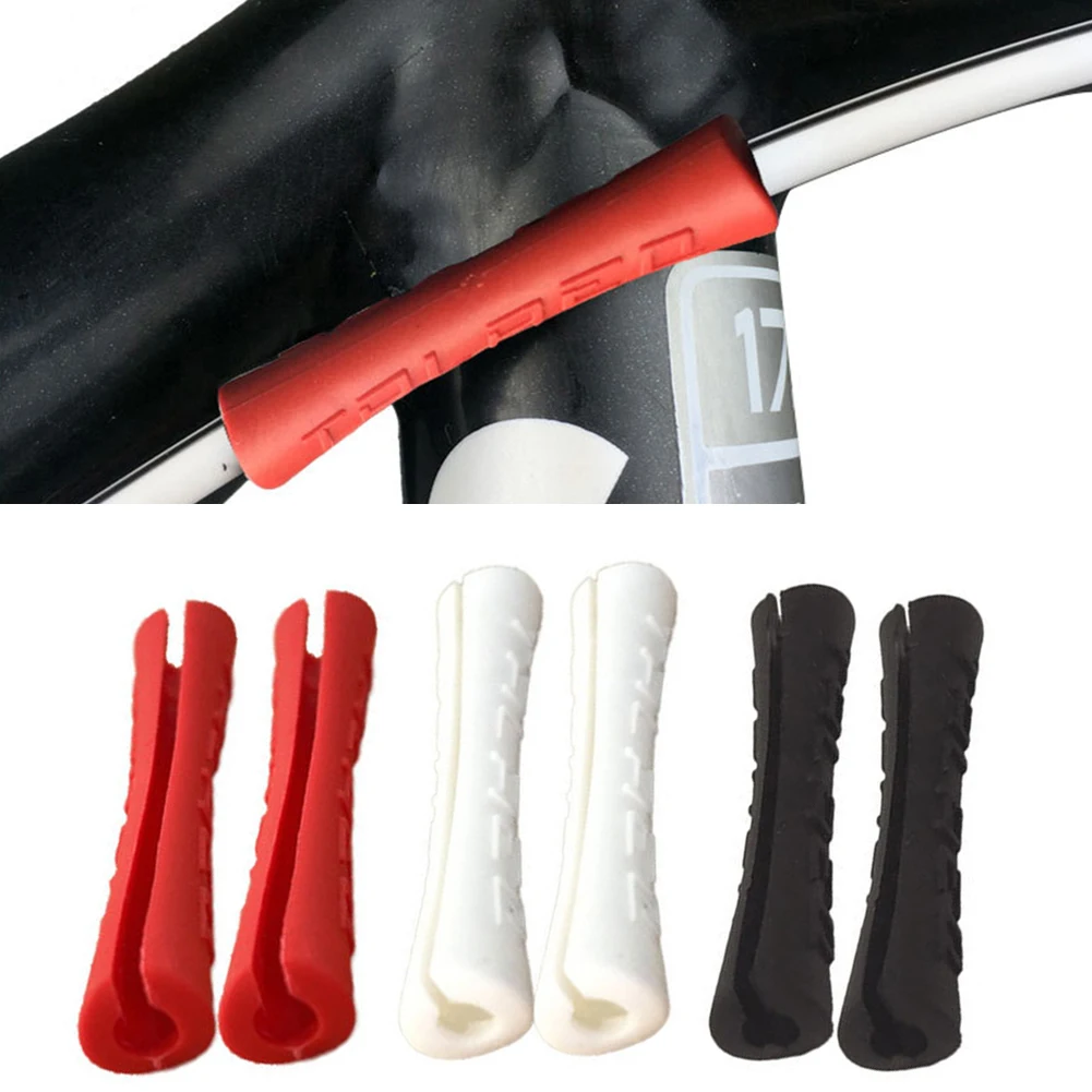 Bicycle Cable Protector Bike Frame Protective Cover Line Pipe Sleeve Anti Scratch Shift Brake Cycling Accessories
