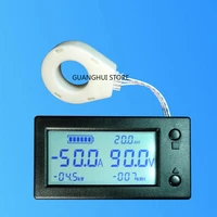 dc 300v 100a 200a 400a digital voltmeter ammeter battery capacity coulometer power electricity watt hour meter with hall sensor