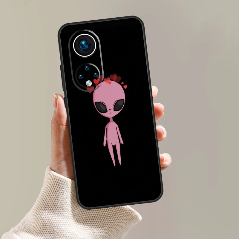 Чехол с мультяшным космическим инопланетянином НЛО для Honor Magic 5 Pro 10 50 70 90 Lite X7 X8 X9