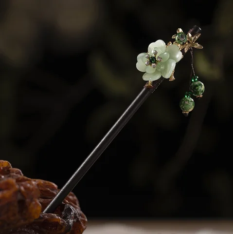 Деревянные заколки для волос DDZST