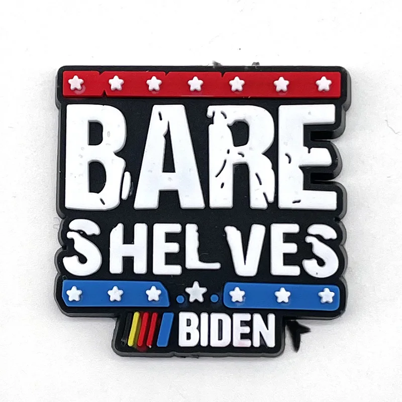 Лидер продаж 1 шт. jibz серия с американским флагом подвески для обуви из ПВХ сделай