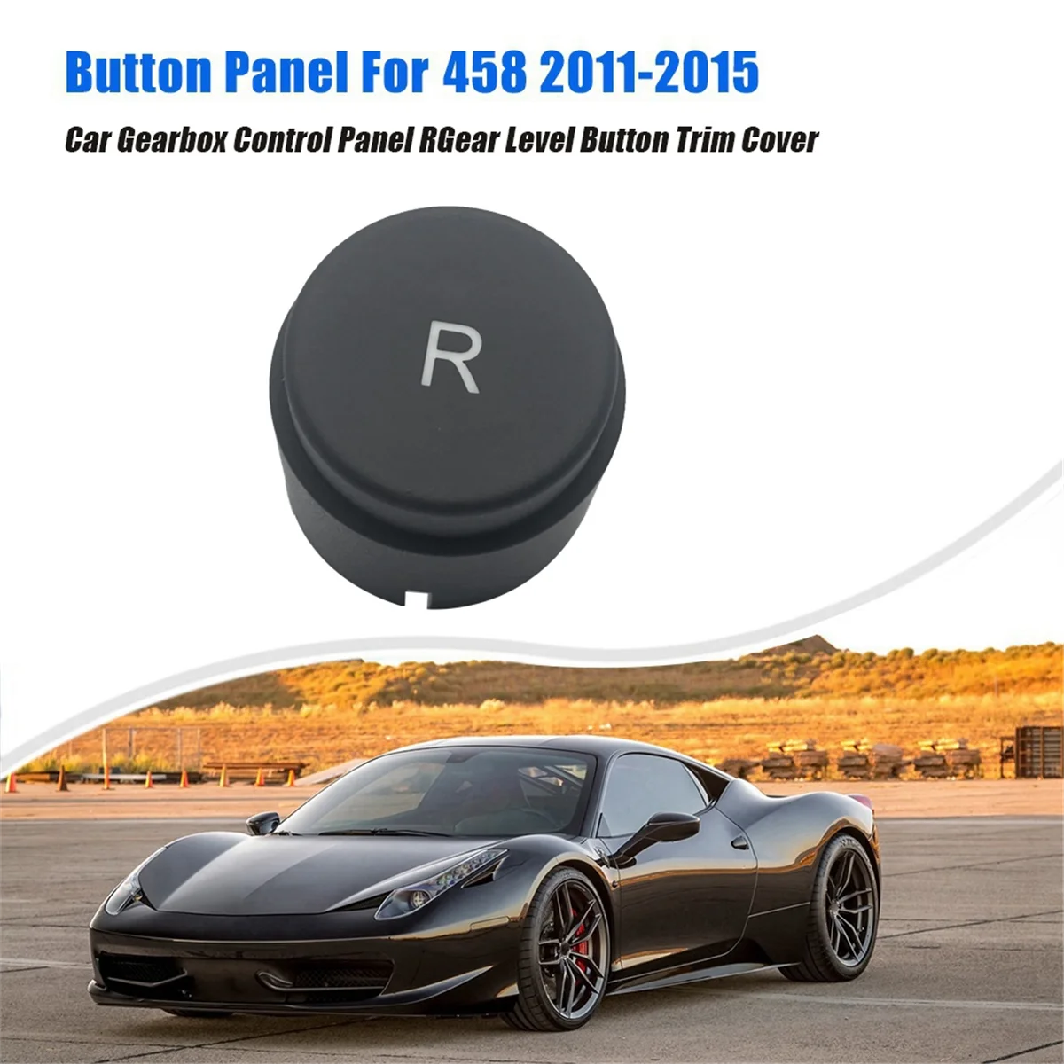 Крышки накладки на кнопку панели управления коробкой передач автомобиля &quotR&quot