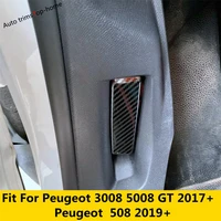stainless steel front engine hood switch sequin cover trim car accessories for peugeot 3008 5008 gt 2017 2022 508 2019 2022
