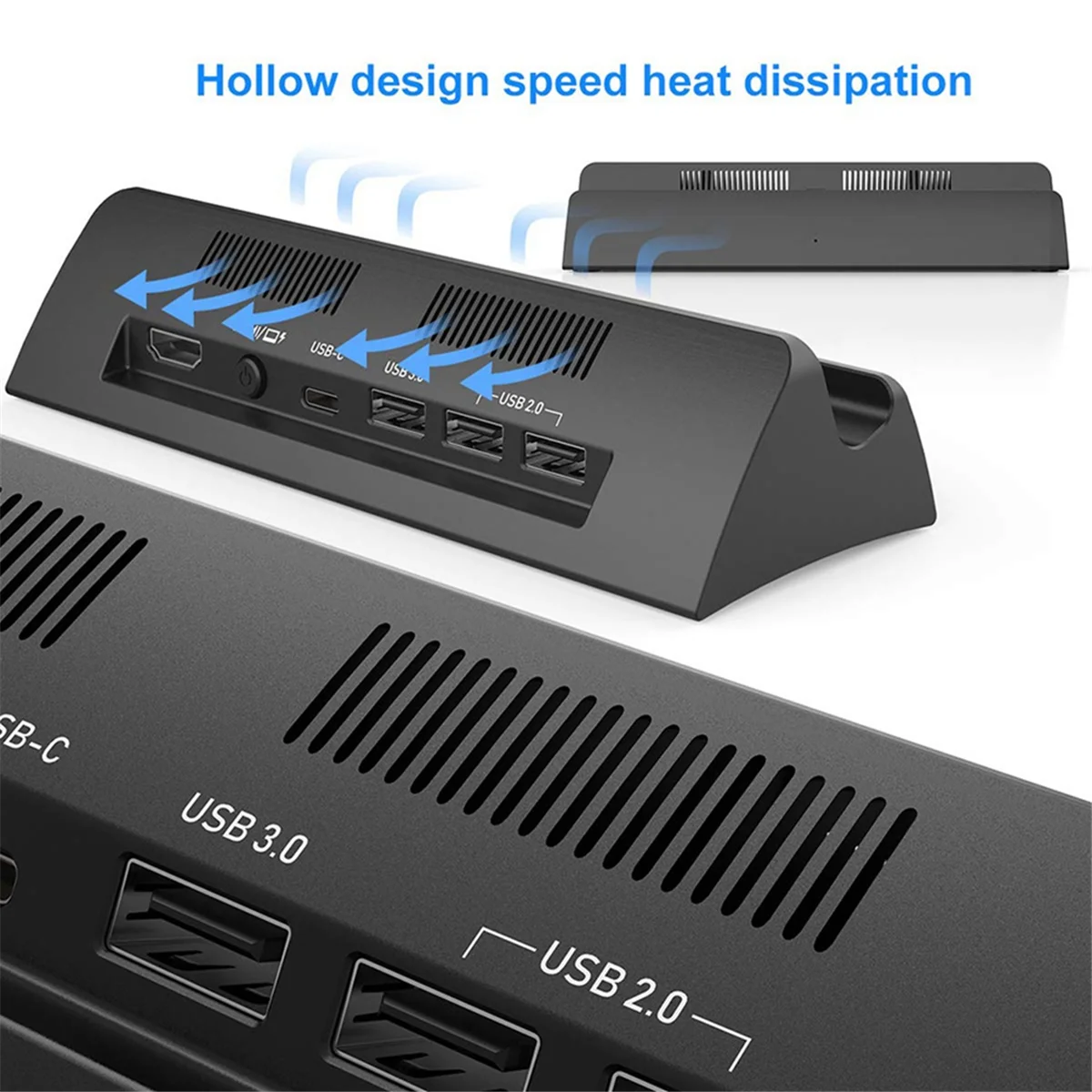Зарядная док-станция для Nintendo Switch с HDMI-совместимым адаптером USB 3.0 2.0 телевизора