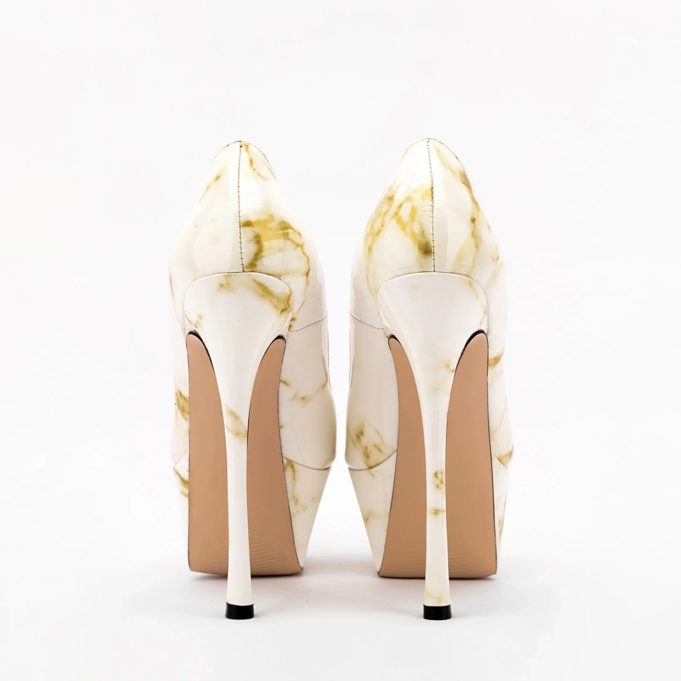 Arden Furtado/летние туфли-лодочки из лакированной кожи разных цветов с острым носком