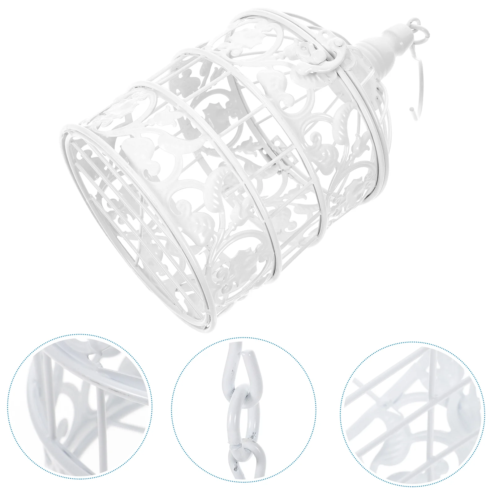 

Birdcage Decoration Vintage Wedding Home Iron Craft Party Photo Prop Desktop Scene Layout Wrought Adorn Showcase