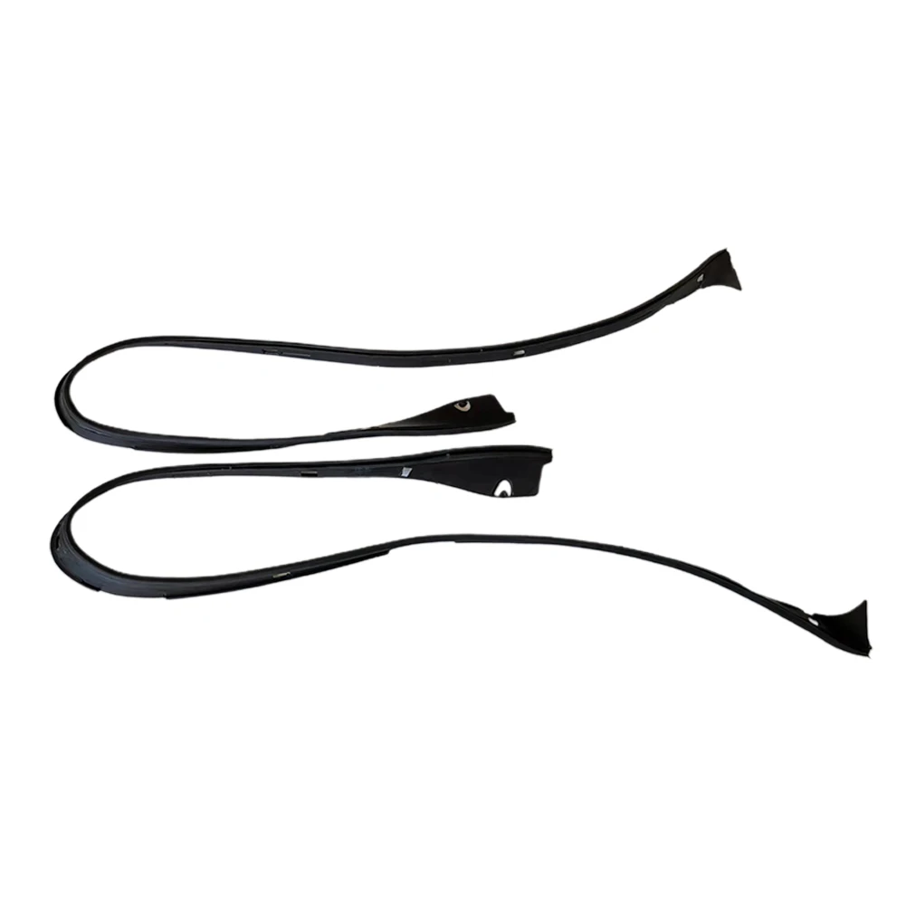 

1 Pair Headlight Rubber Black Seal Trim Strip For Porsche Cayenne 2011 2012 2013 2014 Original Match Foldable Sealing Strip