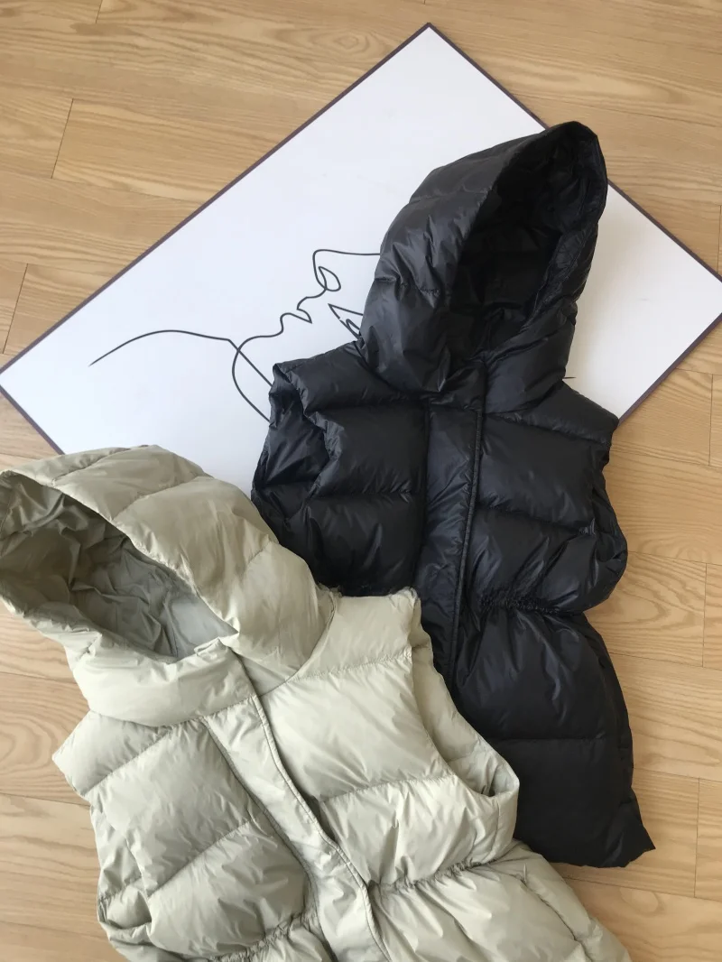 IC Xiaohe ~ 90% белый гусиный пух наполненный шнурком можно обнимать талию утолщенный