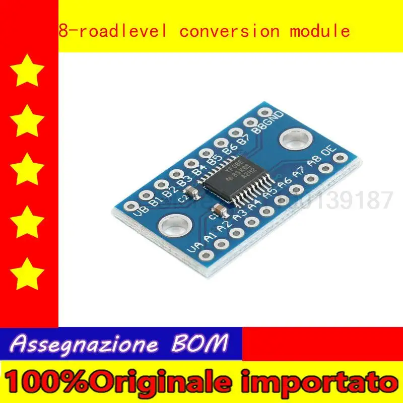 

TXS0108E восемь конверсионных полнодуплексных двунаправленных напряжений 1,8 в/3,3 В/5 В 8 модуль преобразования дорожного уровня