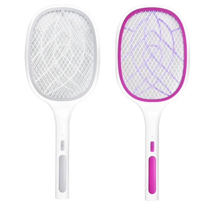 

3000V 10 LED Mosquito Killer Lamp With UV Lamp USB 1200Mah Bug Zapper Summer Fly Swatter Trap Home Bug Insect Racket