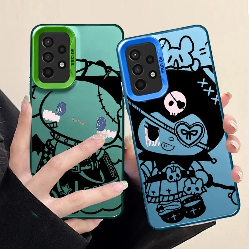 Чехол для телефона Samsung Galaxy A32 A15 A52s A24 A22 A35 5G A55 A51 Защитный чехол из ТПУ Super Cartoon Kurome