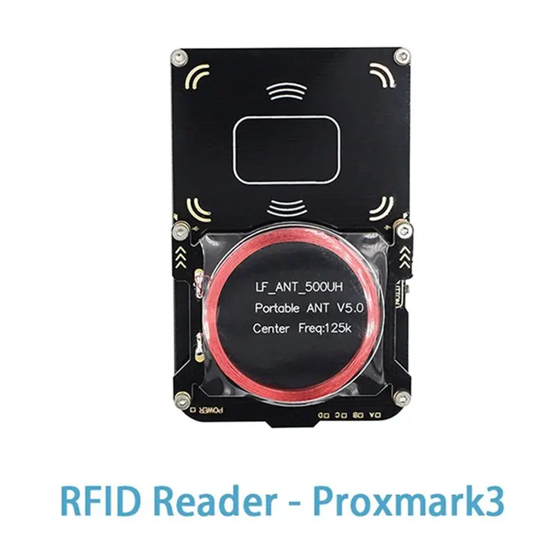 Фото ABZZ-Proxmark3 RFID-считыватель карт + 5 ключей-брелоков T5577, устройство для записи IC/ID ключей, дубликатор RFID, комплект для копирования и программирования смарт-чипов 5.0 №3