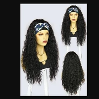 26inch 180%density natural long loose wave middle part large lace front wigs with baby hair for black women daily wig ventilatio