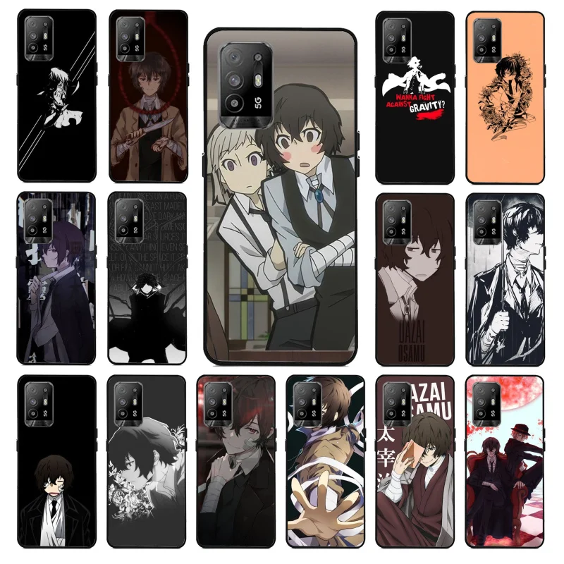 

Anime Bungou Stray Dogs Dazai Osamu Phone Case for OPPO A54 A74 A94 A53 A53S A9 A5 A15 A91 A95 A73 A31 A52 A93 A92