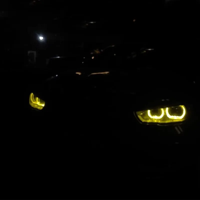 Для BMW 1 серии Angel Eyes DRL RGB многоцветные светодиодные платы F20 F21 GTS дневные ходовые