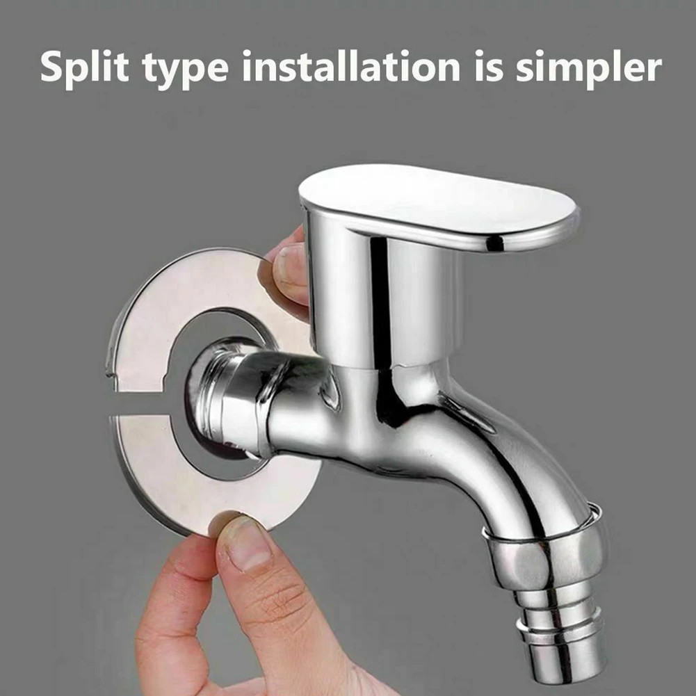 

Brand New Faucet Cover Cover Faucet Decorative Cover Stainless Steel Cover Pipe Wall Covers Decorative Cover Faucet