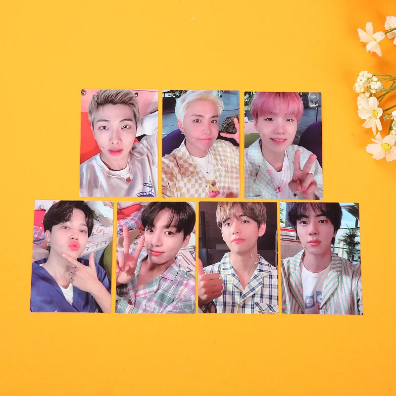 

NEW K-POP Bangtan Boys MERCH BOX6 Album Card Poster V RM SUGA JIMIN JIN JHOPE Lomo Cards Self Made Photocard Fan Gift Collection
