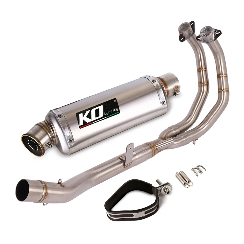 Выхлопная система для мотоцикла средний глушитель из нержавеющей стали 51 мм Honda