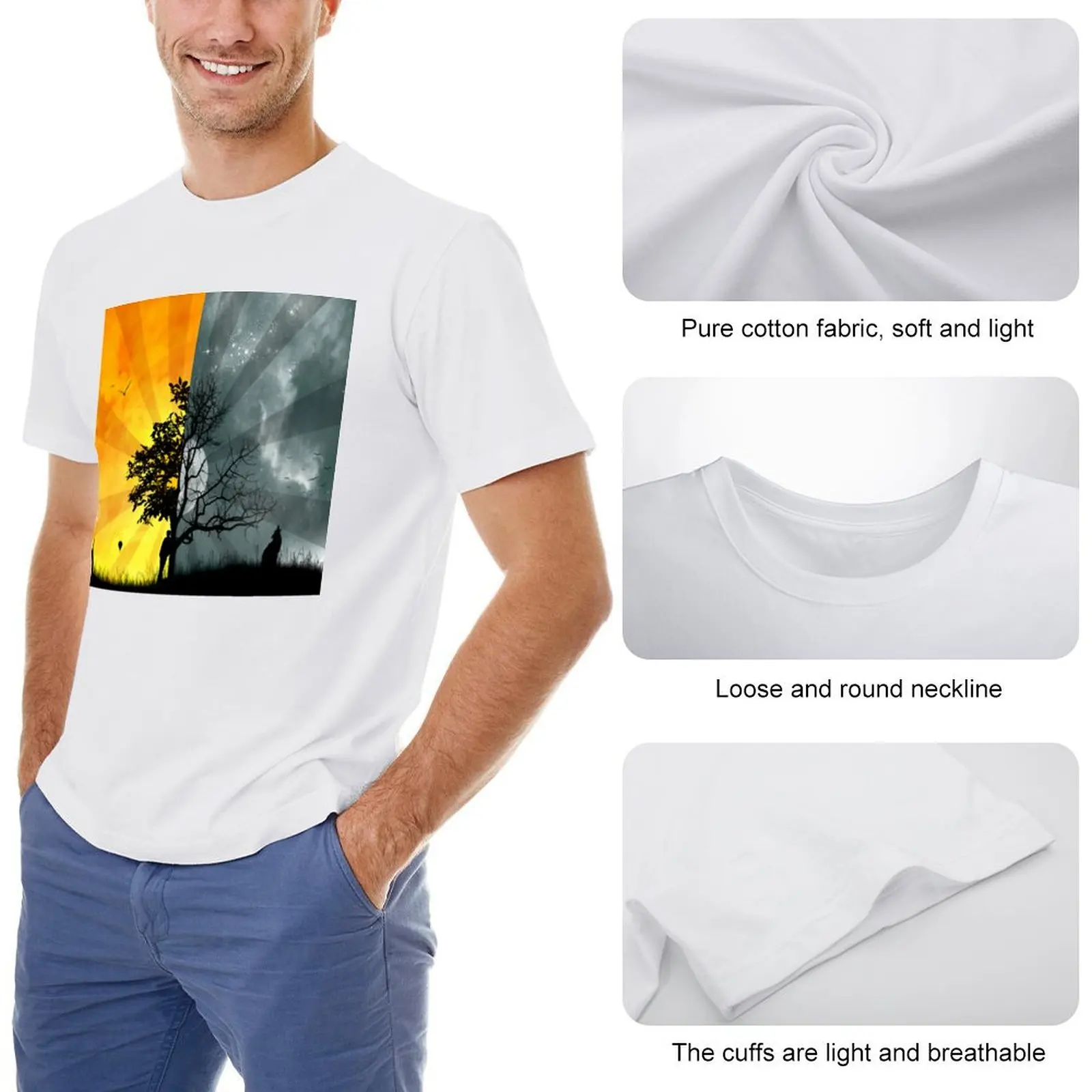 Мужчина на луне - детский костюм Cudi Pursuit of Happiness Футболка больших размеров