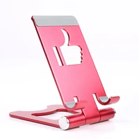 mini size foldable phone holder smartphone and tablet compatible alloy stand portable phone accessories for iphone huawei xiaomi