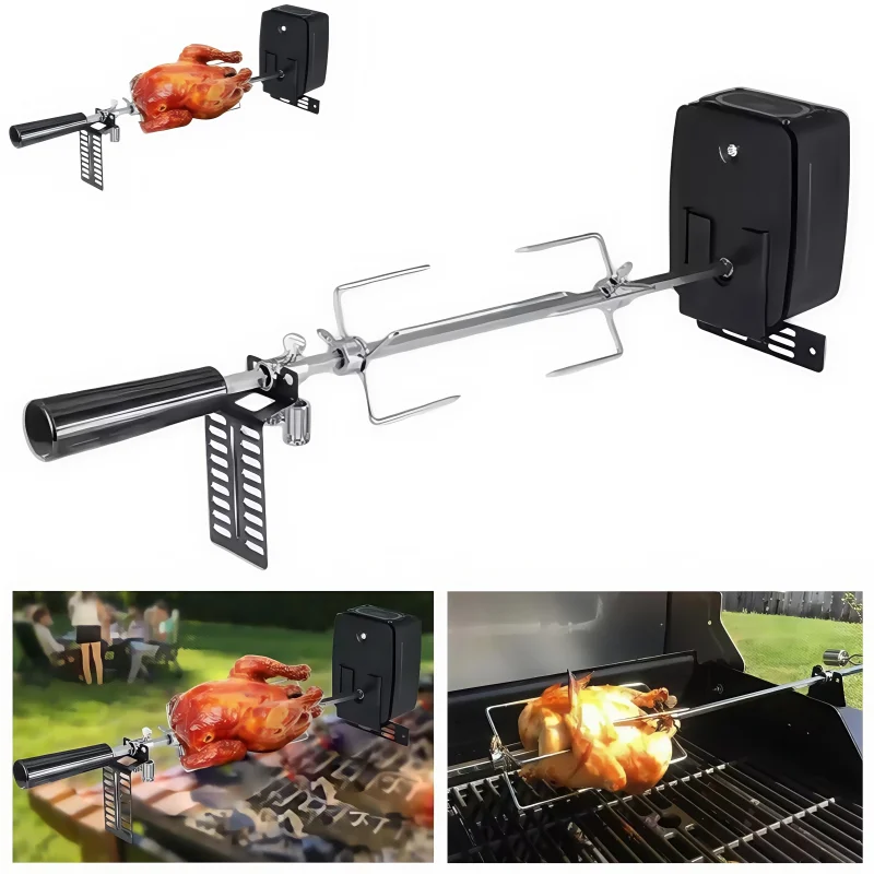 

Автоматический электрический гриль для барбекю из нержавеющей стали